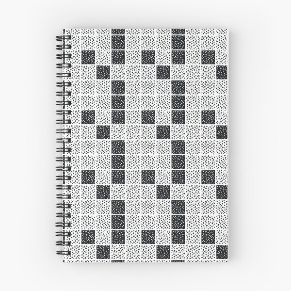 Item preview, Black and white mottled squares designed and sold by ibelieveimages.