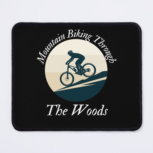 Item preview, mountain biking through the woods designed and sold by koki4you.
