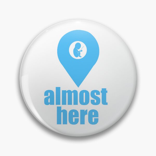Item preview, Almost Here Baby Boy Location Marker designed and sold by The Tinker Man's Daughter.