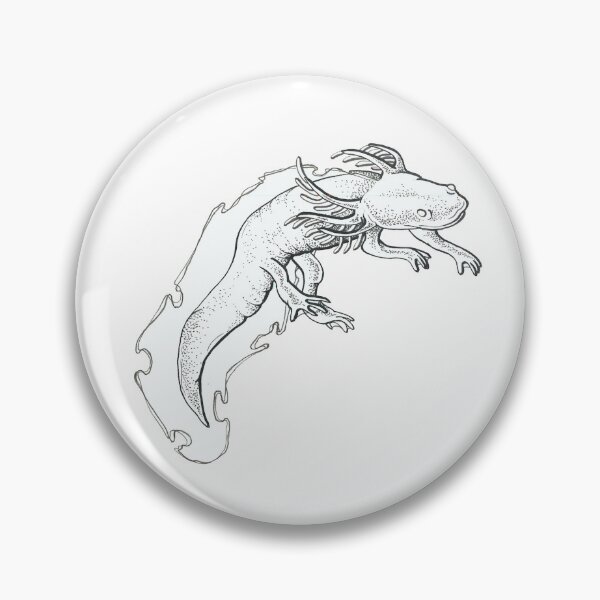 Item preview, Dotted Axolotl Large designed and sold by apokatastasis.
