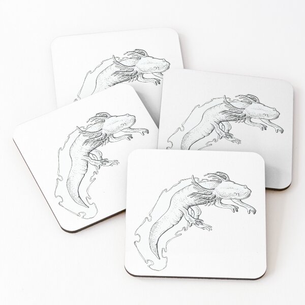 Item preview, Dotted Axolotl Large designed and sold by apokatastasis.