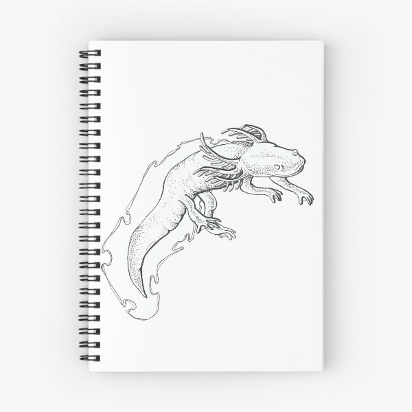 Item preview, Dotted Axolotl Large designed and sold by apokatastasis.