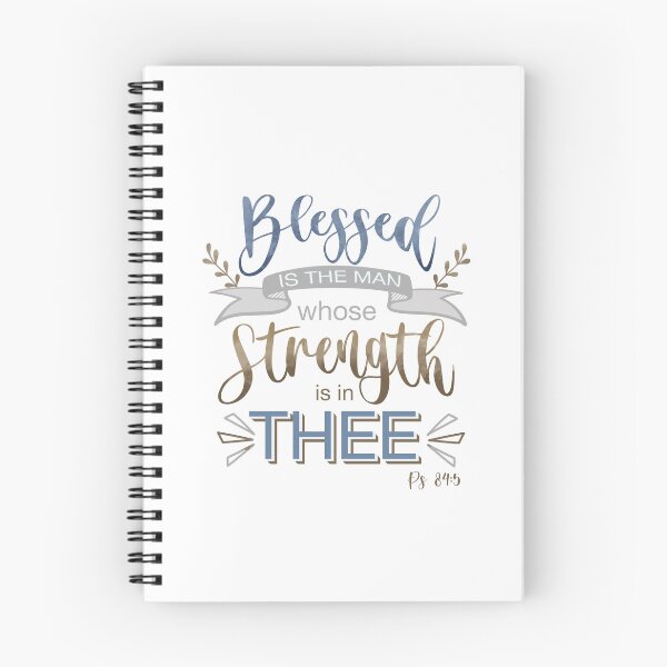 Item preview, Psalm 84:5 - Blessed is the Man  designed and sold by SimplyPut.