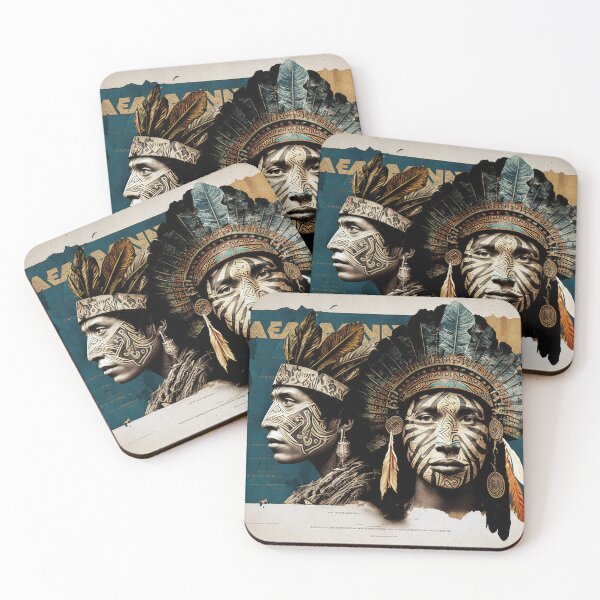 Item preview, Tribes of the Amazon Collage designed and sold by Odd World.