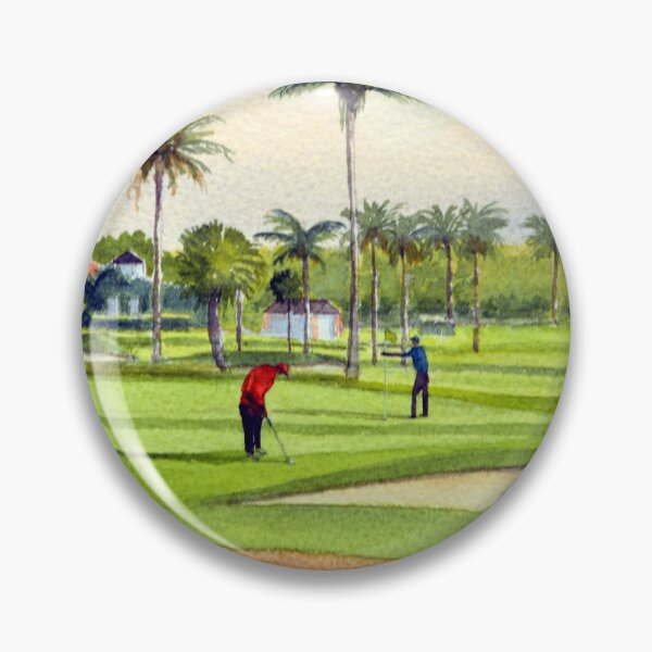 Item preview, Seminole Golf Course Juno Beach Florida 17th Green designed and sold by William Holkham.