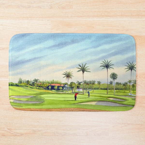 Artikelvorschau, Seminole Golf Course Juno Beach Florida 17. Grün entworfen und verkauft von William Holkham.