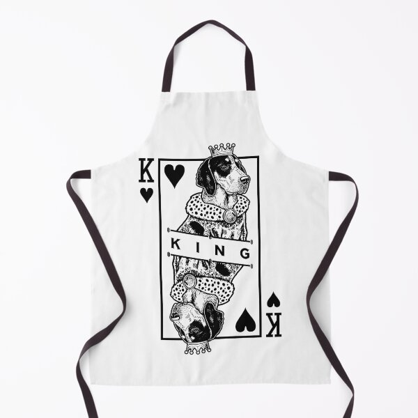 Item preview, Bluetick Coonhound King Of Hearts Funny Dog Lover Pop Art designed and sold by GrandeDuc.