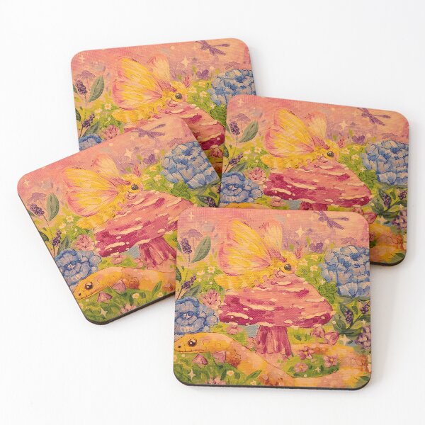 Item preview, Rosy Maple Moth And A Milksnake designed and sold by Antottks.