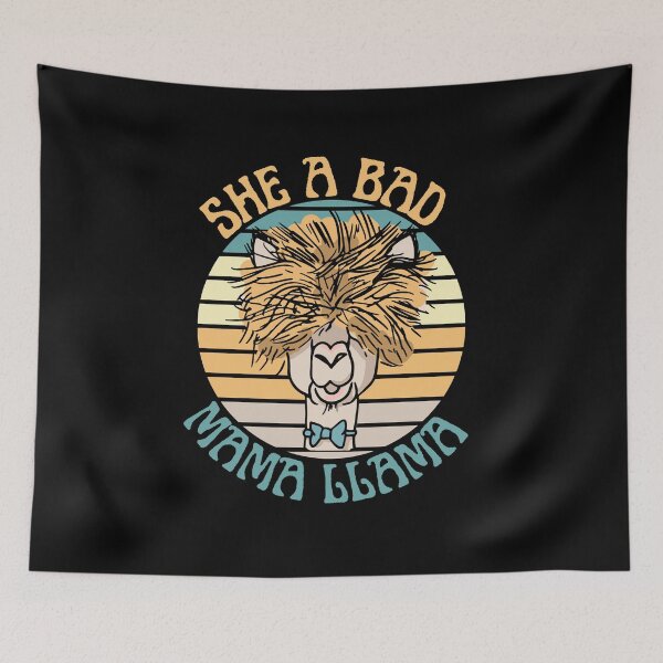 Item preview, She a bad mama llama  designed and sold by FMA30.