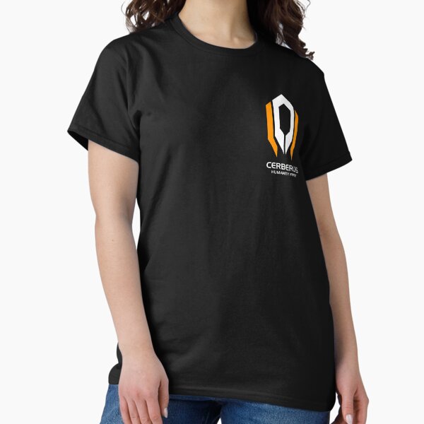 Vista previa del artículo con la obra «Mass Effect - Logotipo personalizado de Cerberus», diseñado y vendido por Gwydionss.