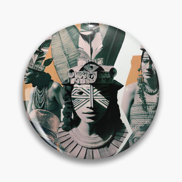 Item preview, Tribes of the Amazon Collage designed and sold by Odd World.