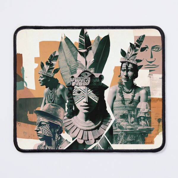 Item preview, Tribes of the Amazon Collage designed and sold by Odd World.