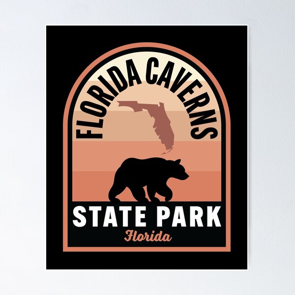 Item preview, Florida Caverns State Park FL Bear designed and sold by HalpinDesign.