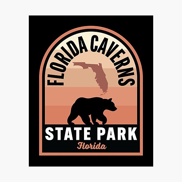 Item preview, Florida Caverns State Park FL Bear designed and sold by HalpinDesign.