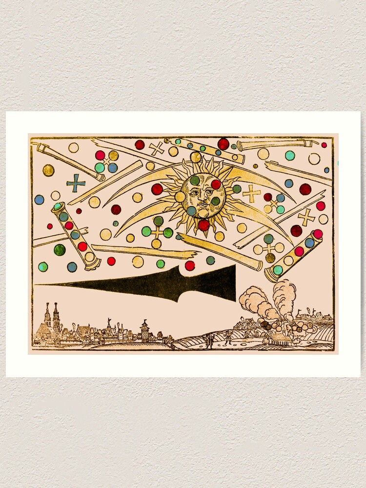 Early UFO Sighting, Nuremberg, Renaissance, 16th Century