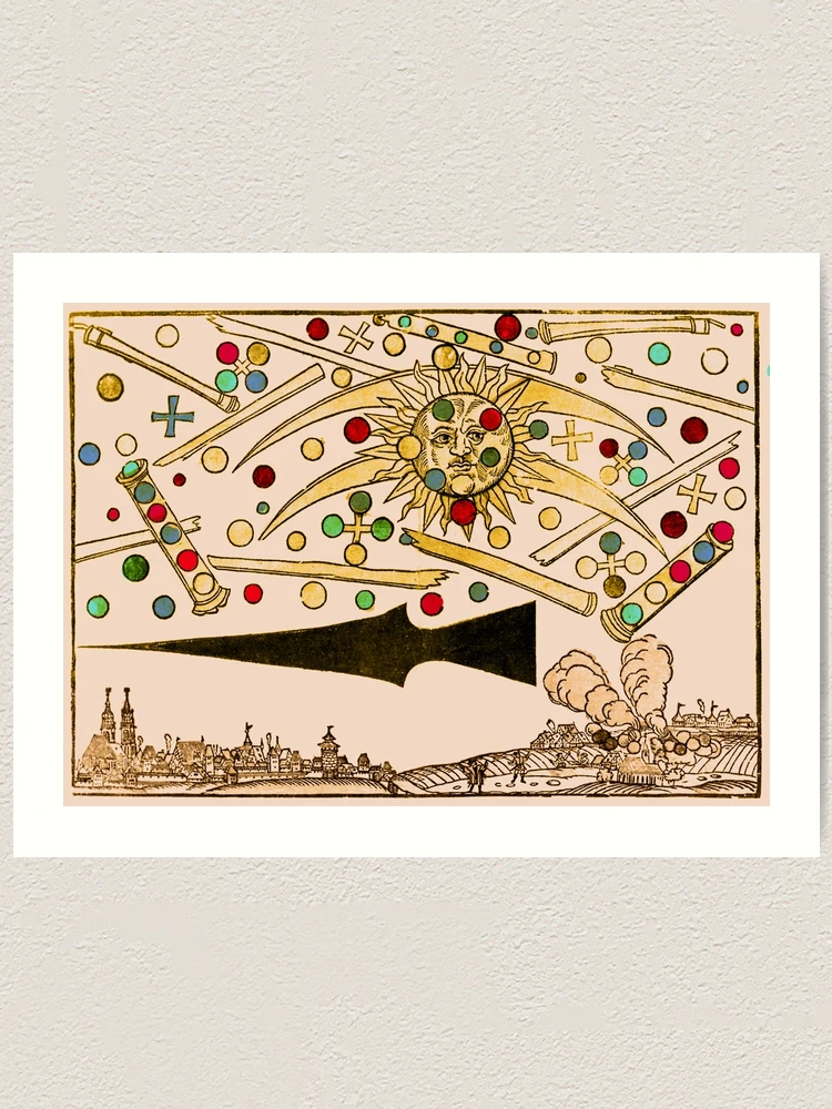 絵画 UFO Nuremberg Ufo 1561 Tapestry by Science Source - Science
