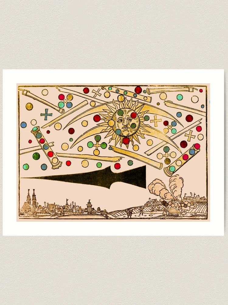 絵画 UFO 1561 Ufo Phenomenon Over Nuremberg Framed Print by Science