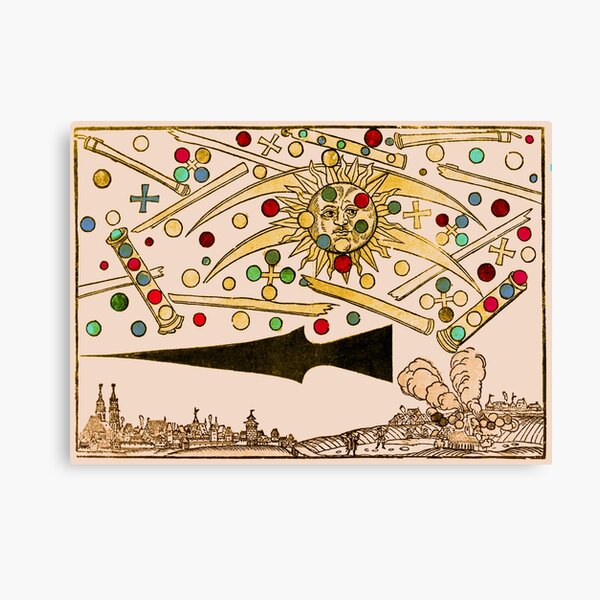 Early UFO Sighting, Nuremberg, Renaissance, 16th Century