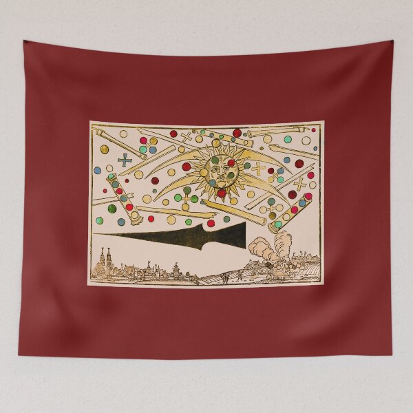 Item preview, Early UFO Sighting, Nuremberg, Renaissance, 16th Century designed and sold by ScienceSource.