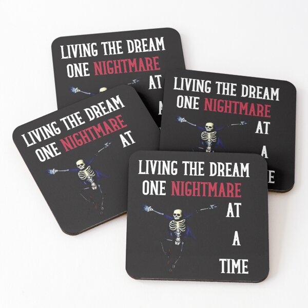 Item preview,  Living the Dream one nightmare at a time designed and sold by leshewle.
