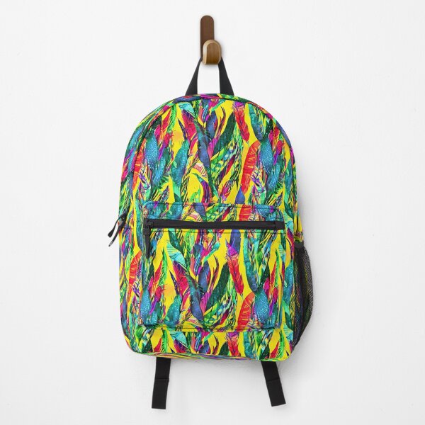 Item preview, Colorful abstract feathers pattern designed and sold by ibelieveimages.