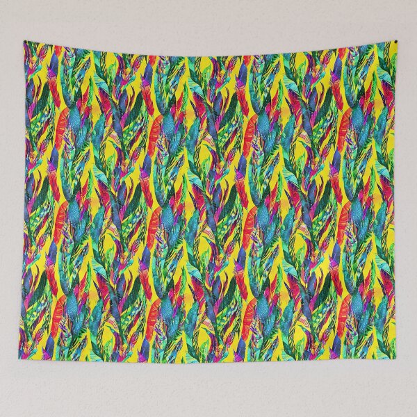 Artikelvorschau, Colorful abstract feathers pattern entworfen und verkauft von ibelieveimages.