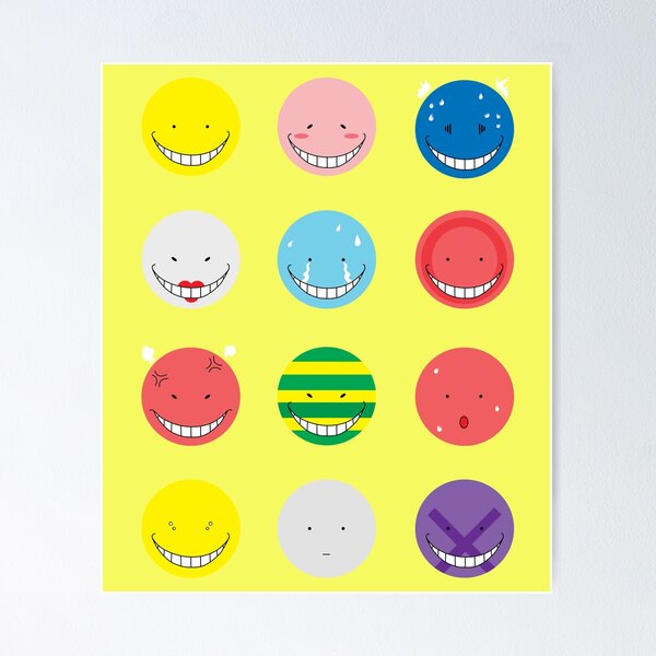 Poster Assassination Classroom Koro sensei 38x52cm