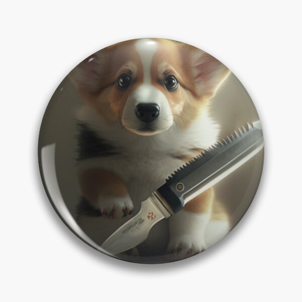 Item preview, Dog With Knife designed and sold by Urban Aesthetics.