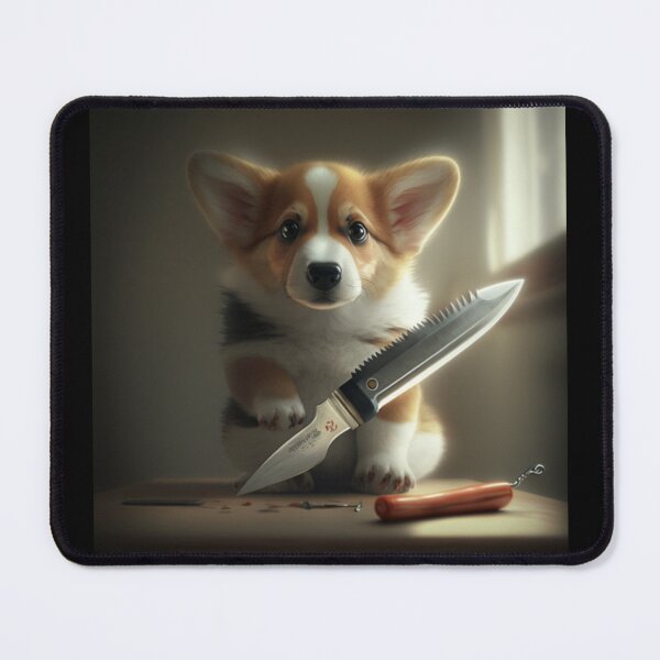 Item preview, Dog With Knife designed and sold by Urban Aesthetics.