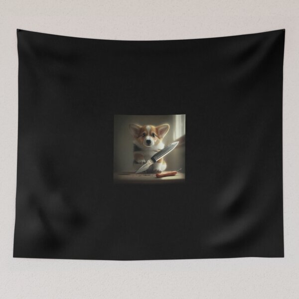 Item preview, Dog With Knife designed and sold by Urban Aesthetics.