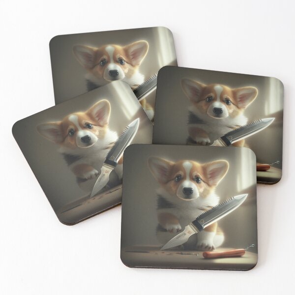 Item preview, Dog With Knife designed and sold by Urban Aesthetics.
