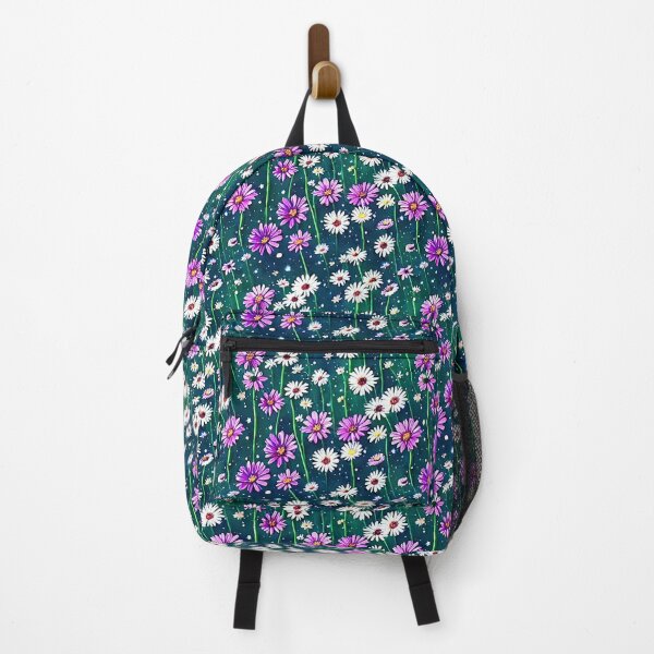 Item preview, Purple and white daisies pattern designed and sold by ibelieveimages.