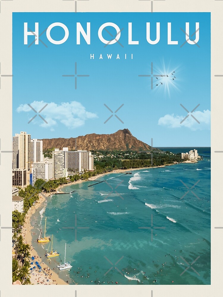 Hawaii Travel Print Postcards 4x6 - Set of 10