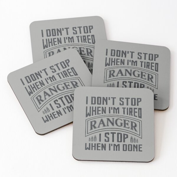 Item preview, US Ranger Stop When Done Quote #2891 designed and sold by Rare-Militia.