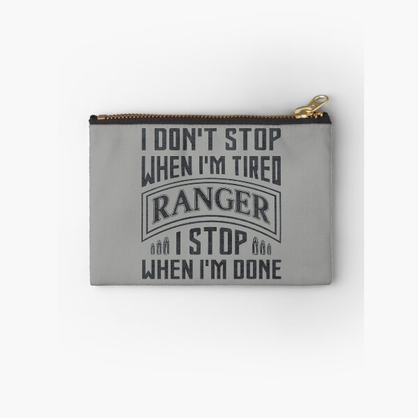 Item preview, US Ranger Stop When Done Quote #2891 designed and sold by Rare-Militia.