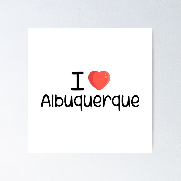 Item preview, I love Albuquerque designed and sold by IdeasForFreedom.