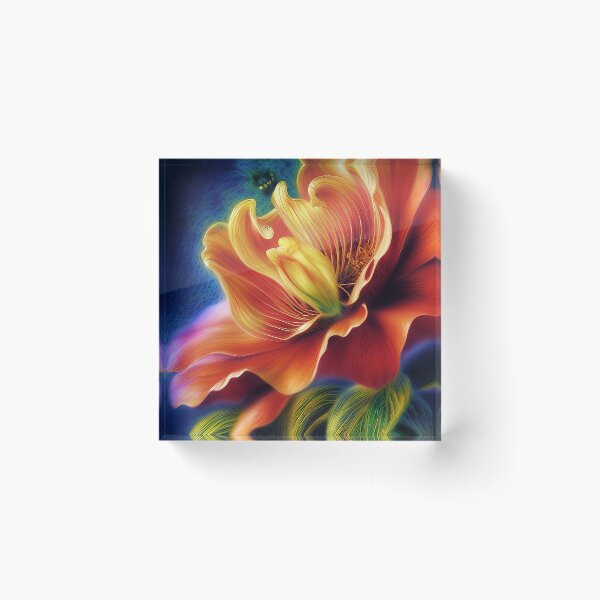 Item preview, Soft orange flower designed and sold by ibelieveimages.