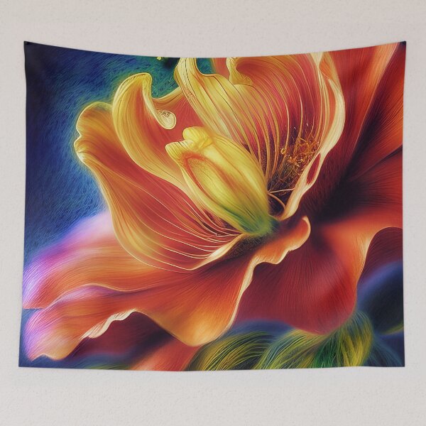 Item preview, Soft orange flower designed and sold by ibelieveimages.