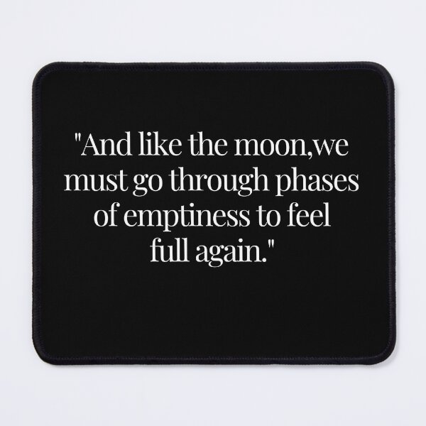 Item preview, Emptiness quote designed and sold by HalcyonFairy.