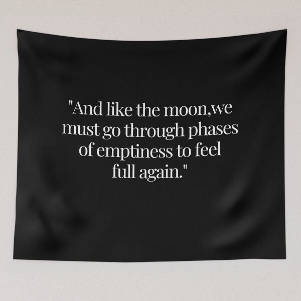 Item preview, Emptiness quote designed and sold by HalcyonFairy.