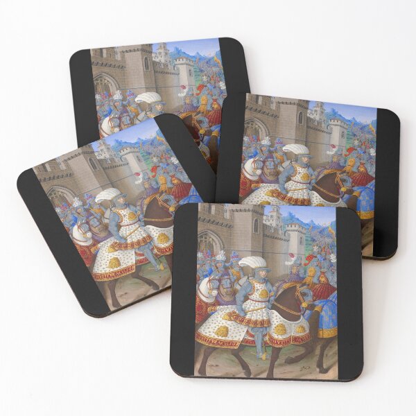 Item preview, King of France Louis XII Le Voyage de Gênes Illustration designed and sold by Cat Lady Designs.