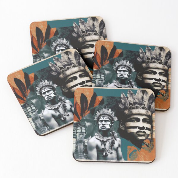 Item preview, Tribes of the Amazon Collage designed and sold by Odd World.