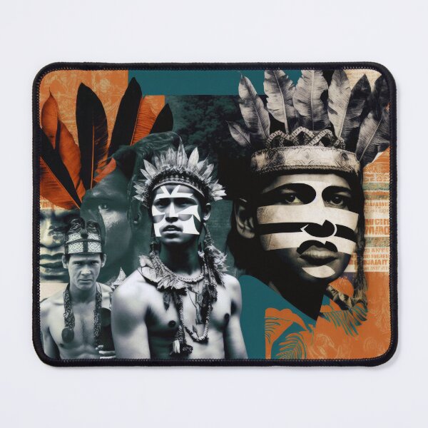 Item preview, Tribes of the Amazon Collage designed and sold by Odd World.