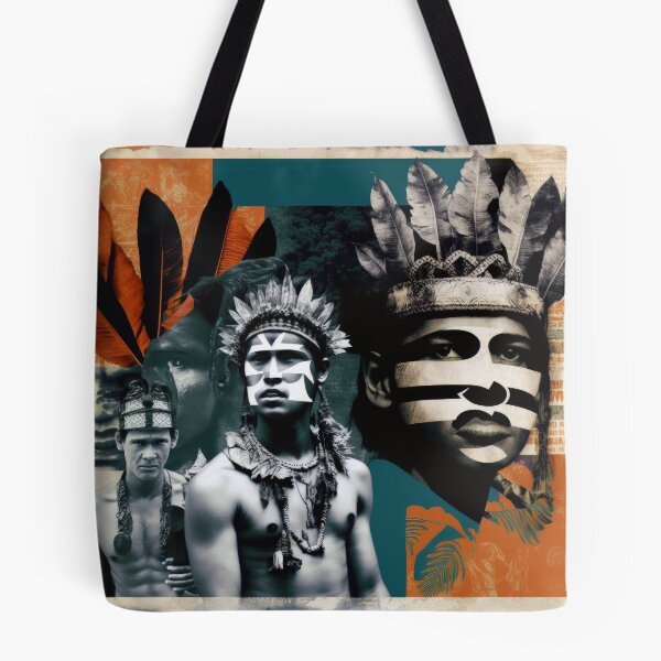Item preview, Tribes of the Amazon Collage designed and sold by Odd World.