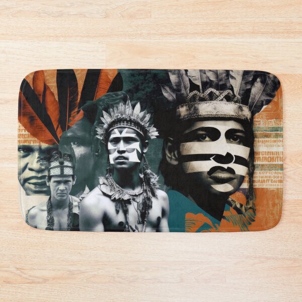 Item preview, Tribes of the Amazon Collage designed and sold by Odd World.