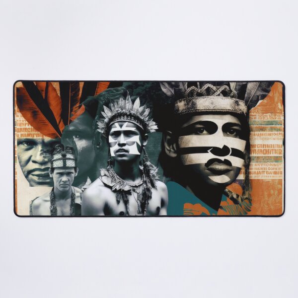 Item preview, Tribes of the Amazon Collage designed and sold by Odd World.