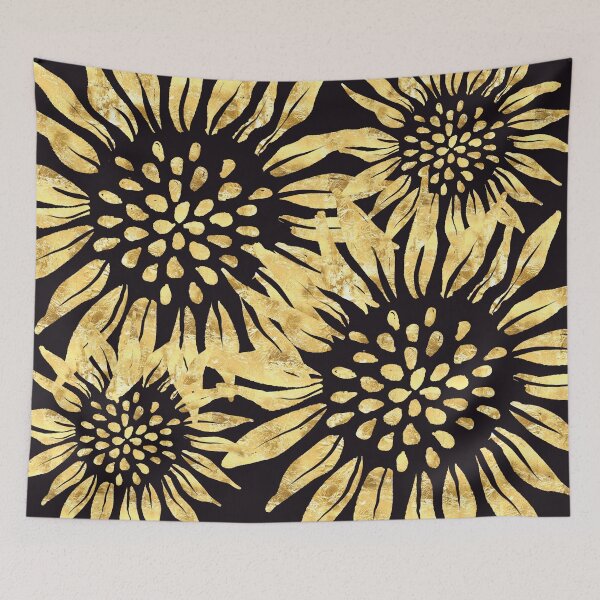 Item preview, Gold Sunflowers designed and sold by PBJArt.