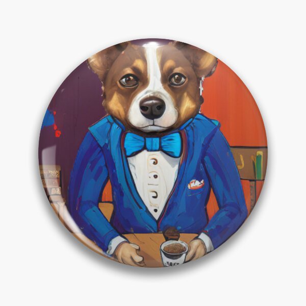 Item preview, A Cartoon Dog's Love for Coffee - A Cartoon Dog's Passion for Coffee designed and sold by WBP Mart.