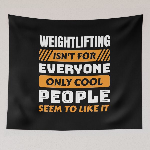 Item preview, Weightlifting isn't for everyone only cool people seem to like it designed and sold by FurioInc.