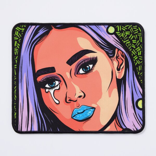 Item preview, Purple Diary Crying Comic Girl designed and sold by turddemon.